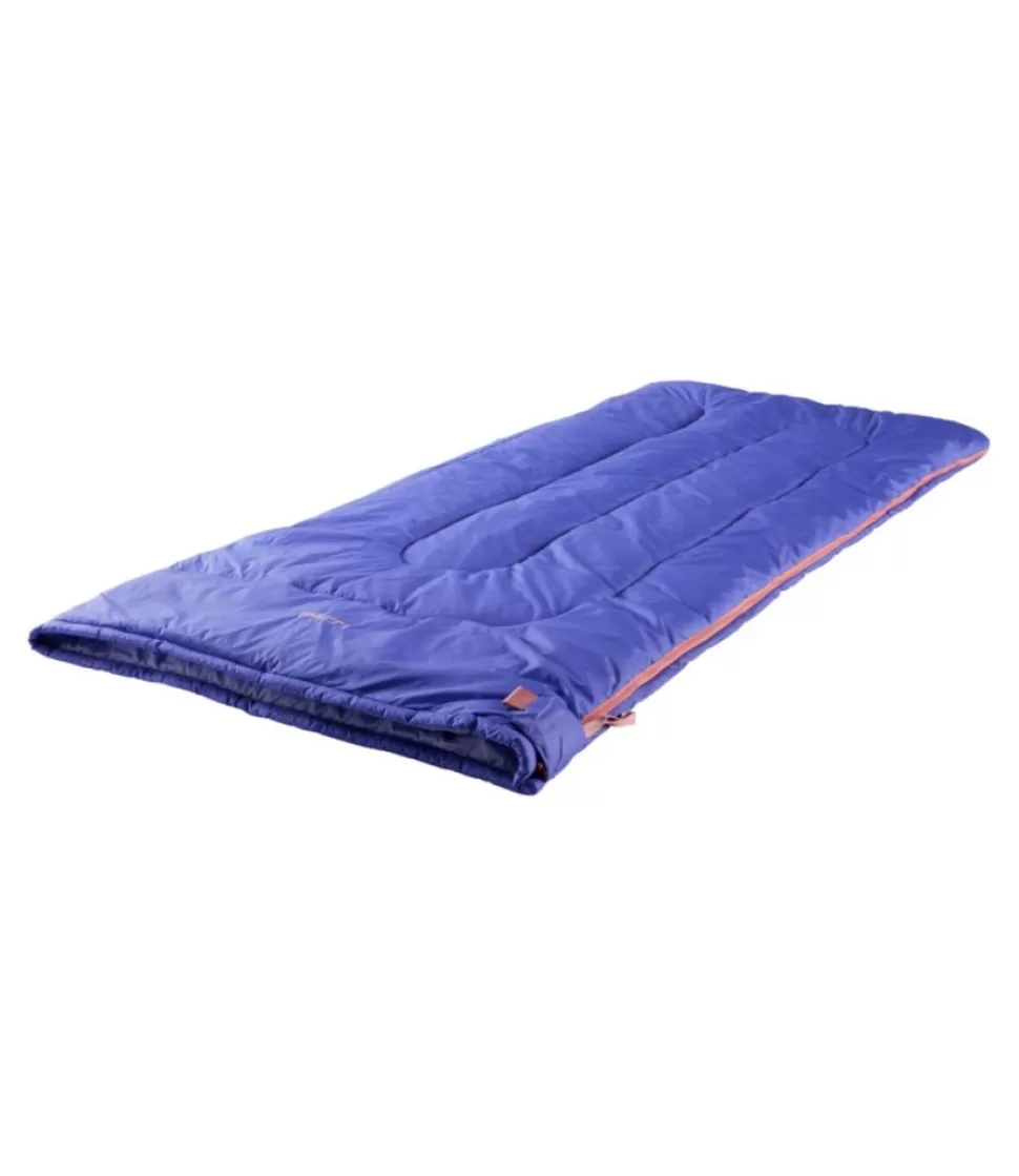 Clearance "Adults' Camp Sleeping Bag, Cotton-Blend-Lined 40°F" Camping & Hiking