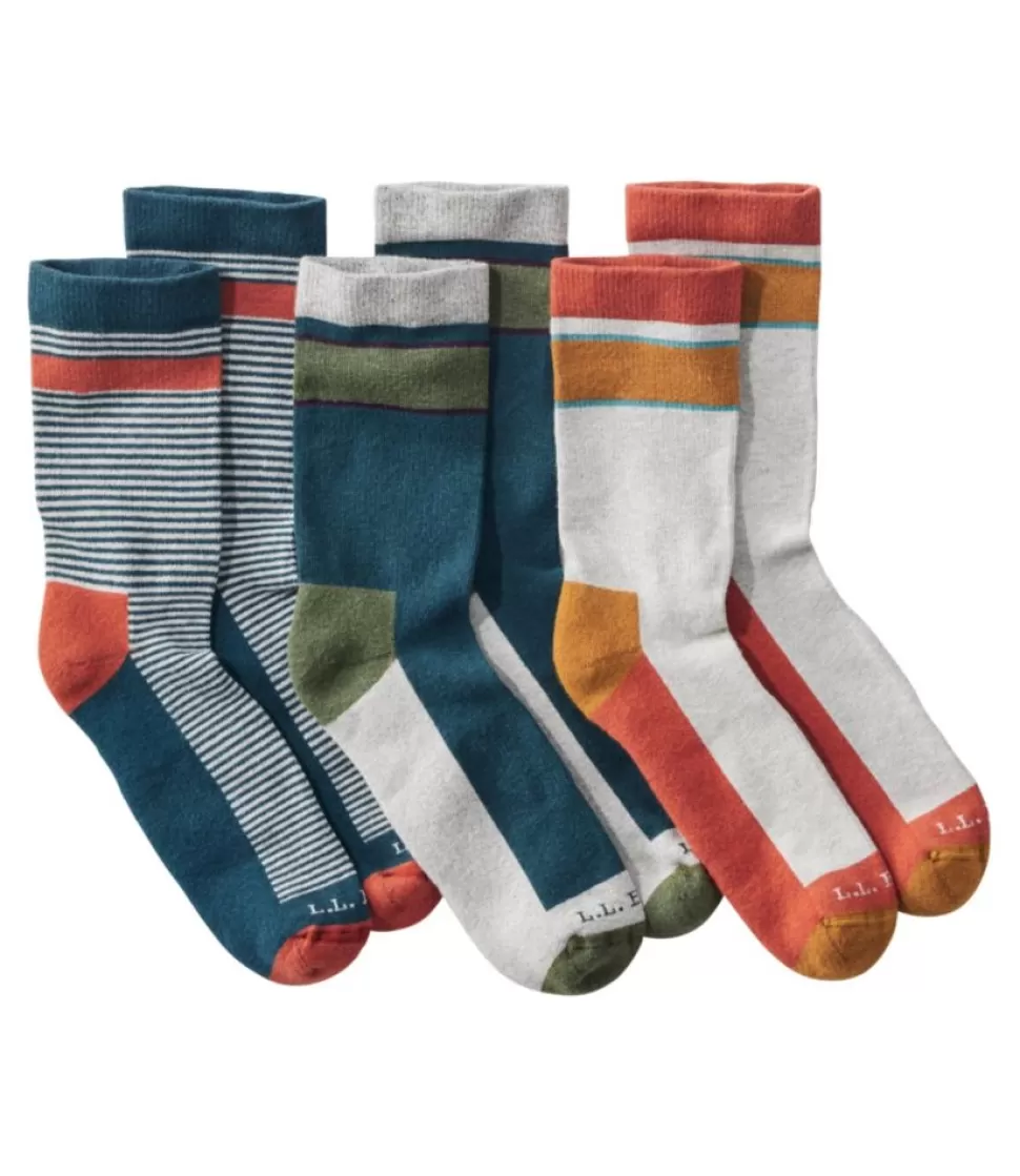 Clearance "Adults' Wicked Soft Cotton Socks Gift Set, 3 Pairs" Accessories | Socks