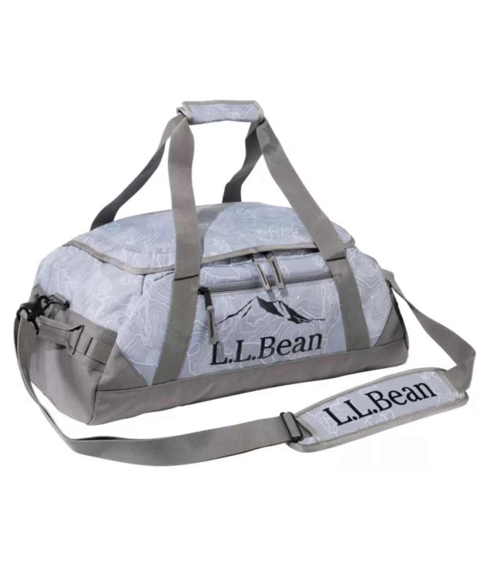 Store "Adventure Duffle, Medium, 35L, Mountain Logo, Print" Luggage & Duffle Bags