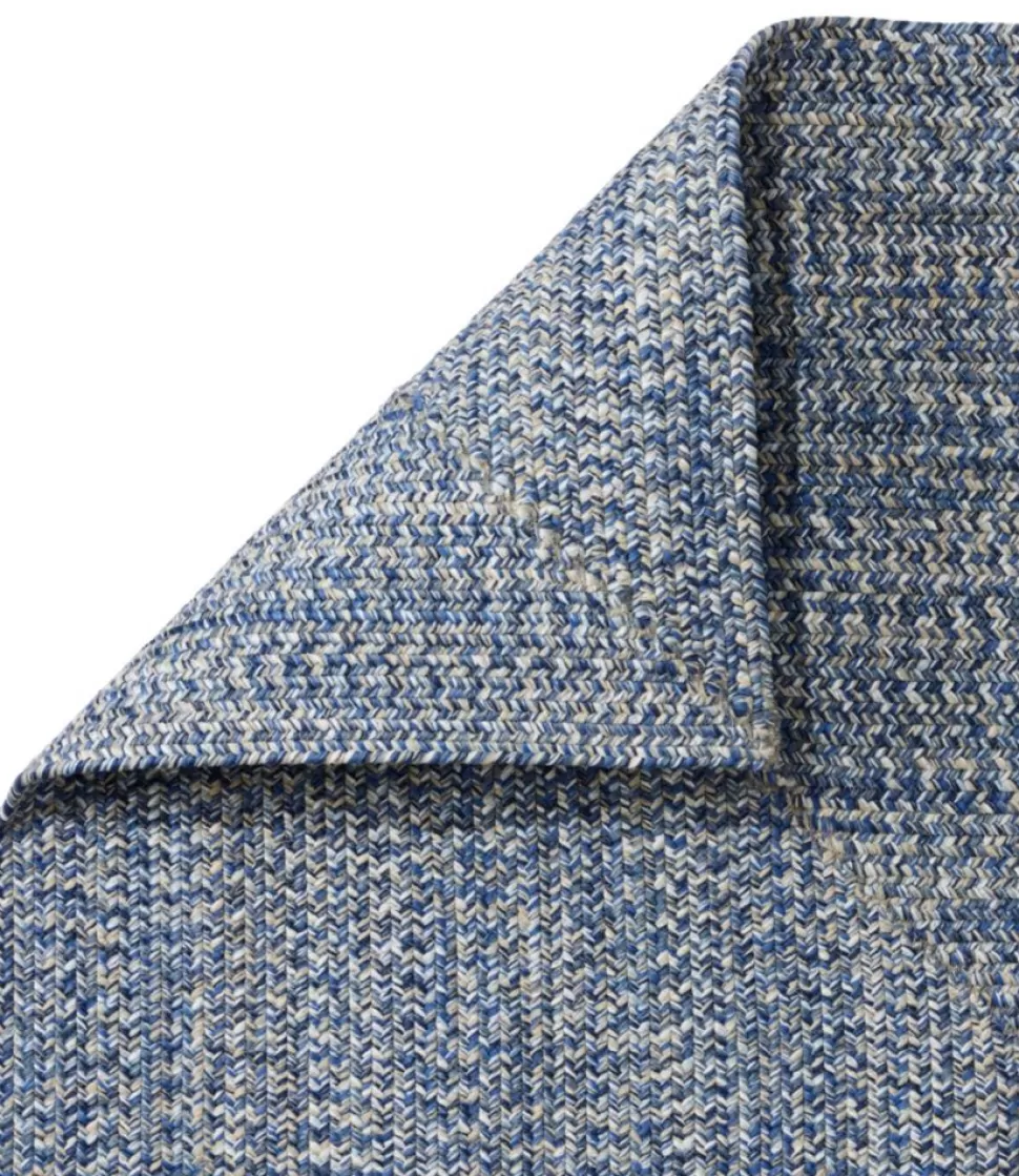 Cheap "All-Weather Braided Rug, Concentric Pattern Rectangular" Rugs & Mats | Backyard & Patio