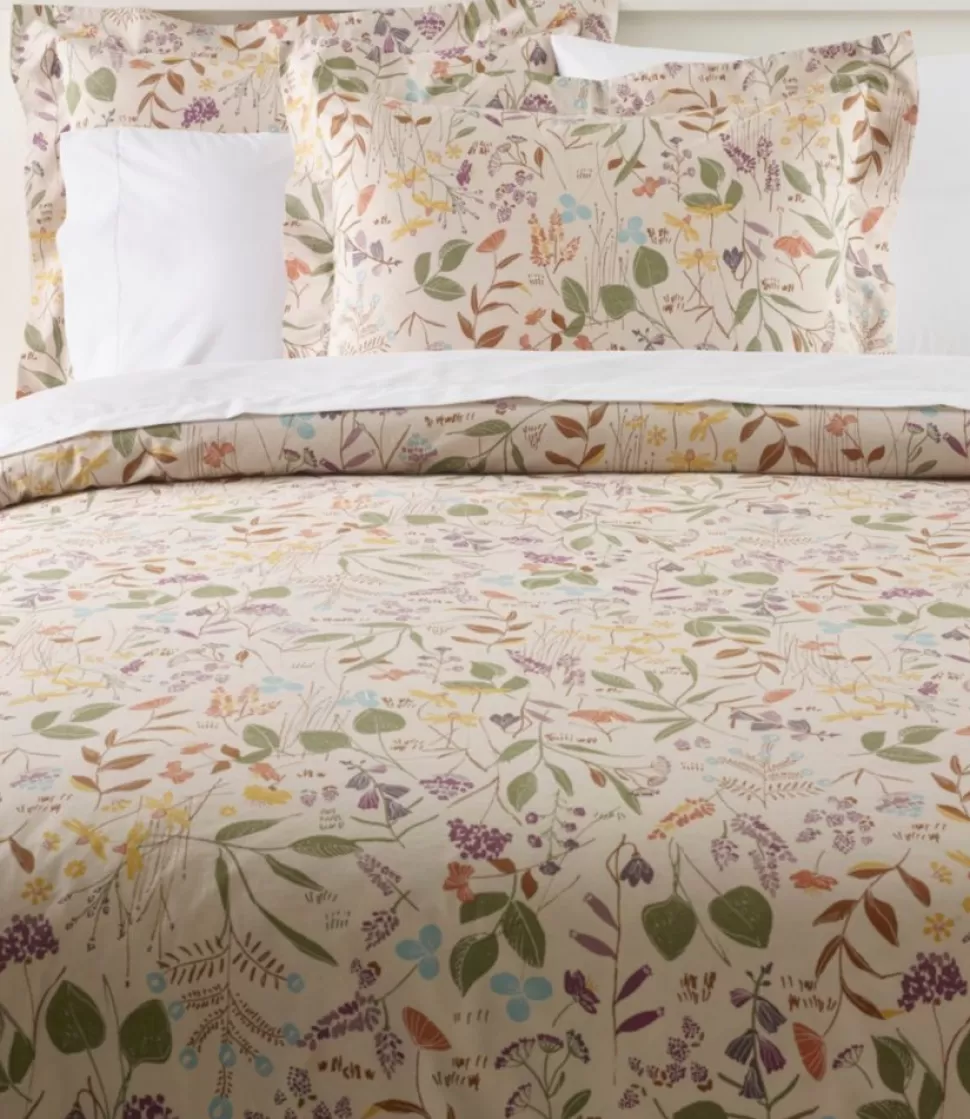 Flash Sale "Birch Floral Percale Comforter Cover Collection" Bedding