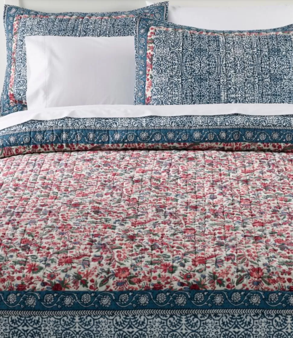 Flash Sale "Border Floral Quilt Collection" Bedding