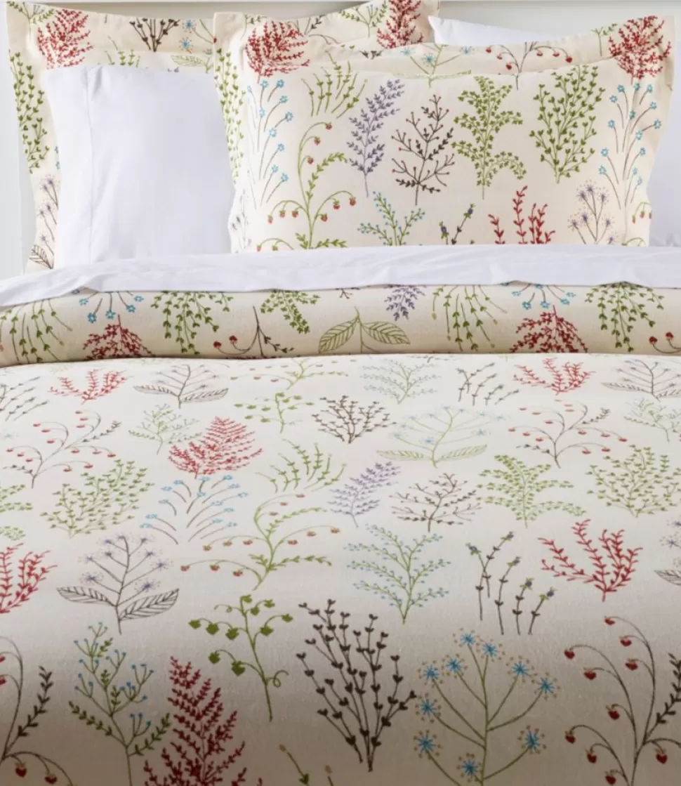 Best Sale "Botanical Floral Flannel Comforter Cover Collection" Bedding