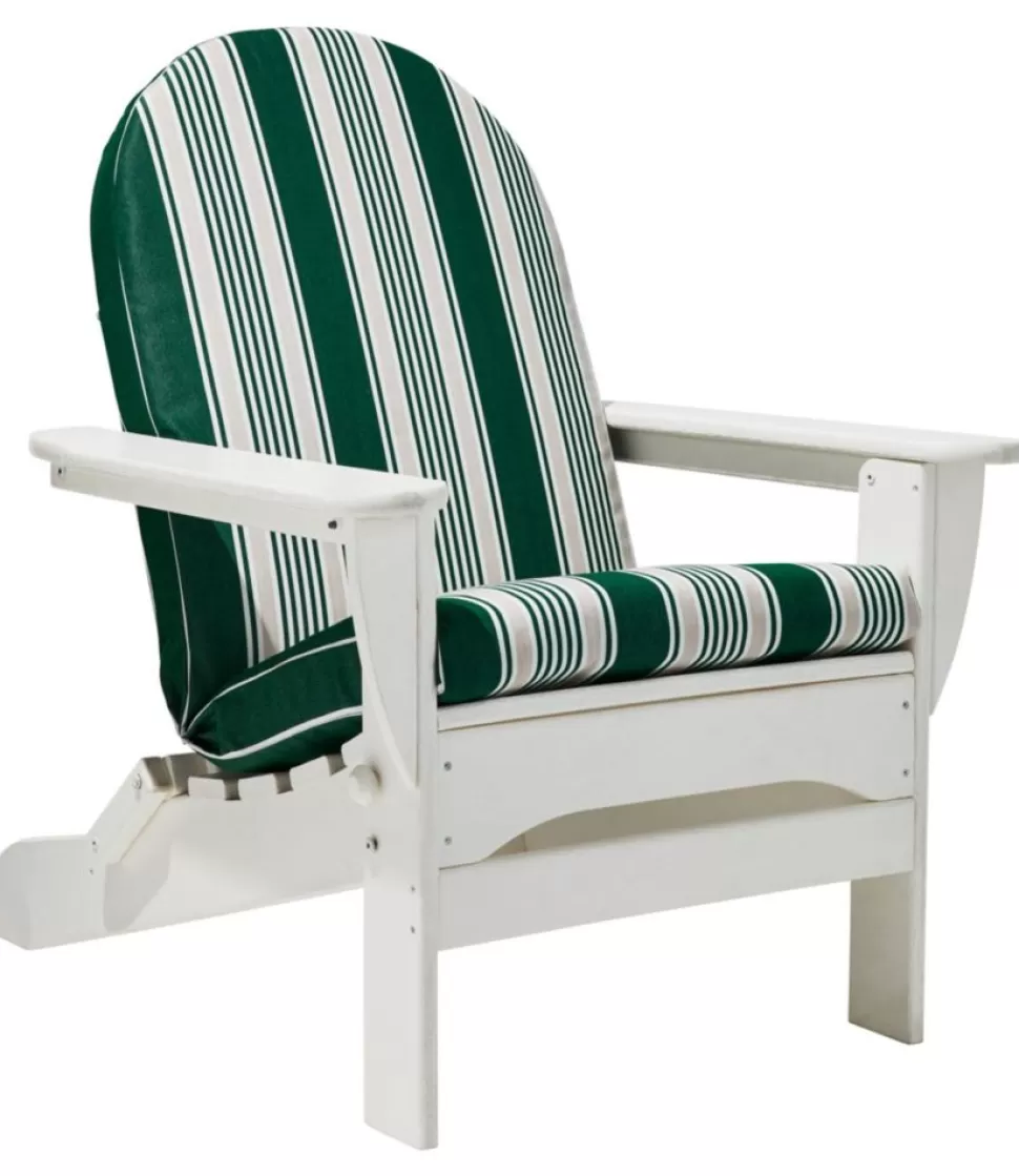 Fashion "Casco Bay Adirondack Chair Seat and Back Cushion, Stripe" Furniture | Backyard & Patio