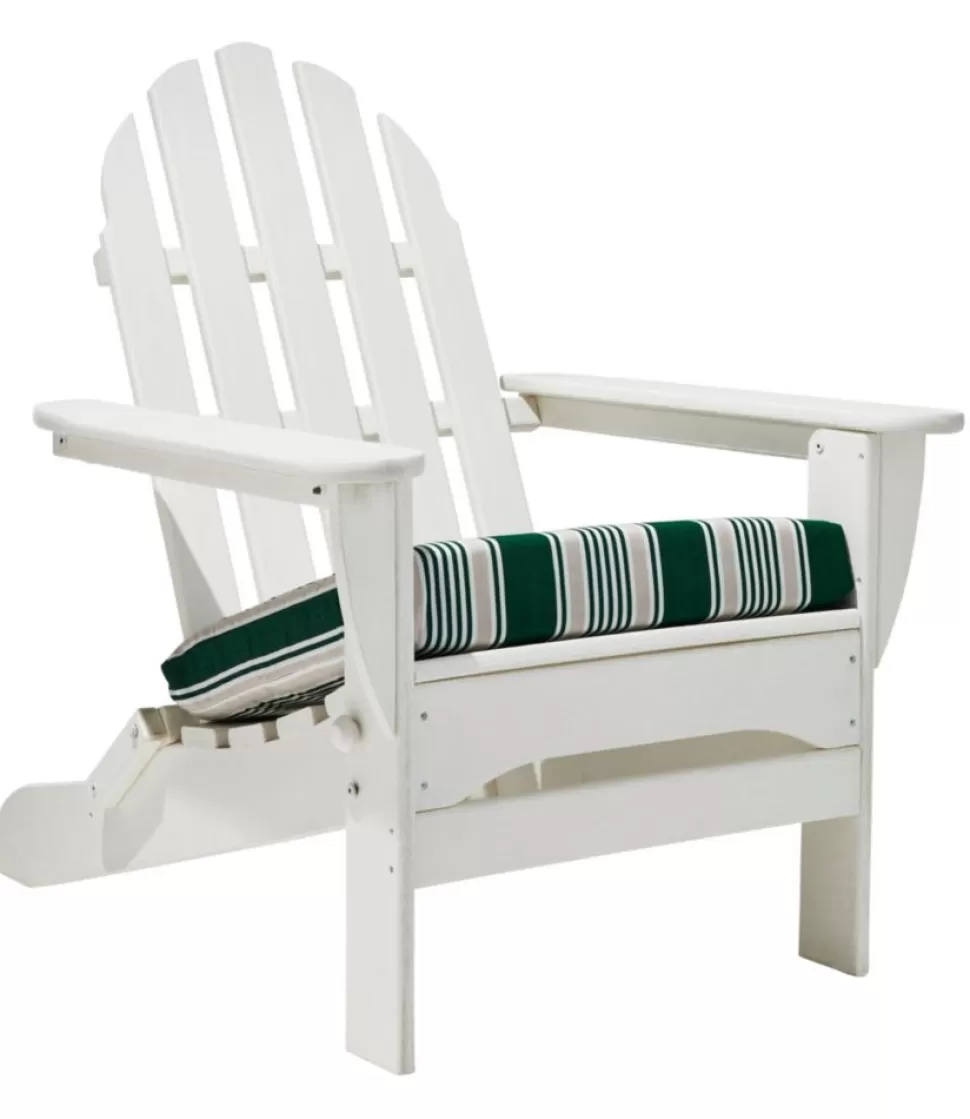 Cheap "Casco Bay Adirondack Chair Seat Cushion, Stripe" Furniture | Backyard & Patio