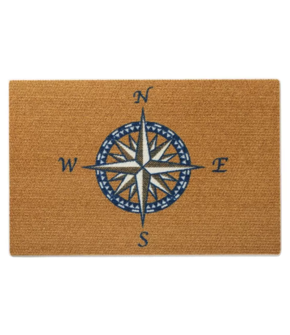 Fashion "Duracoir Doormat, Compass Rose" Rugs & Mats | Backyard & Patio