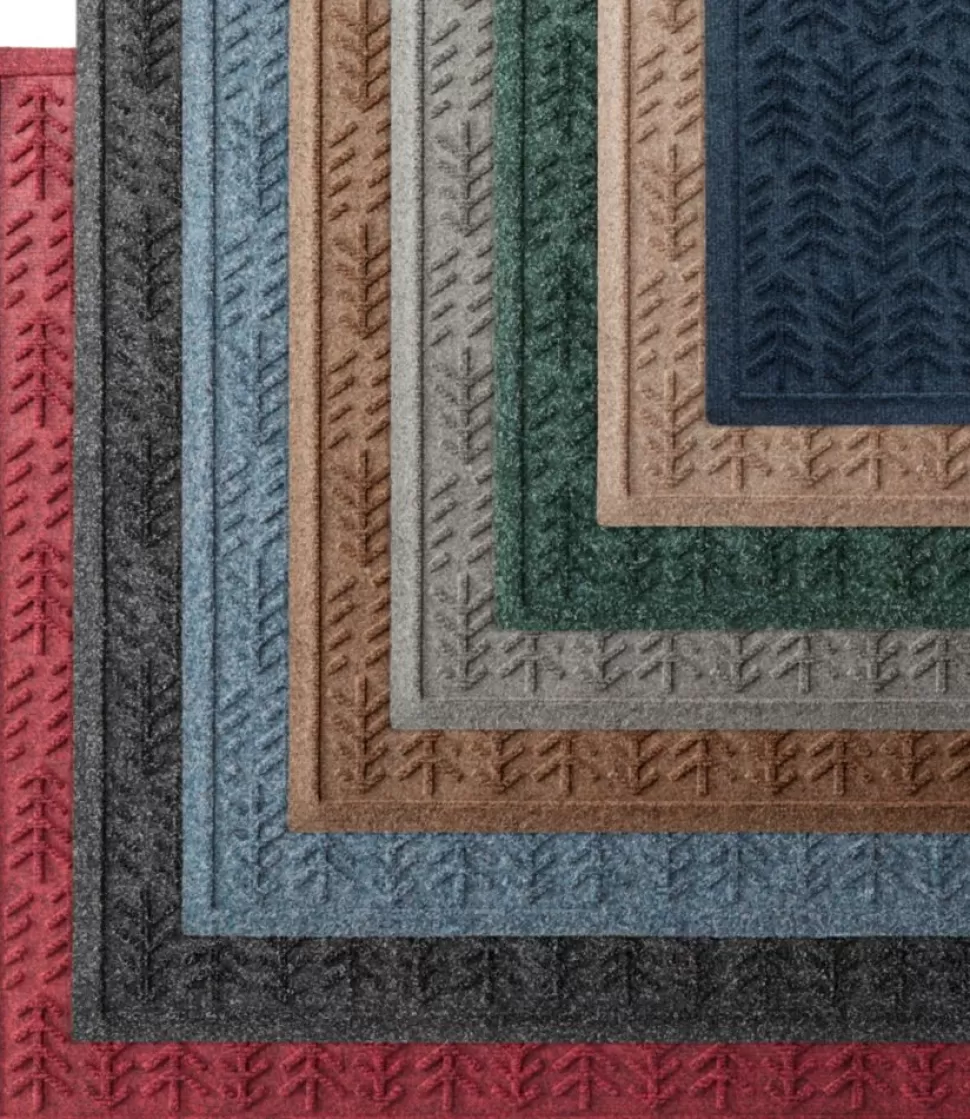 Fashion "Everyspace Recycled Waterhog Mat, Stair Treads, Set of Four, Trees" Rugs & Mats