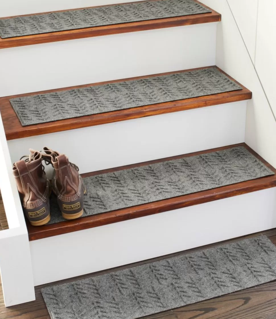 Fashion "Everyspace Recycled Waterhog Mat, Stair Treads, Set of Four, Trees" Rugs & Mats