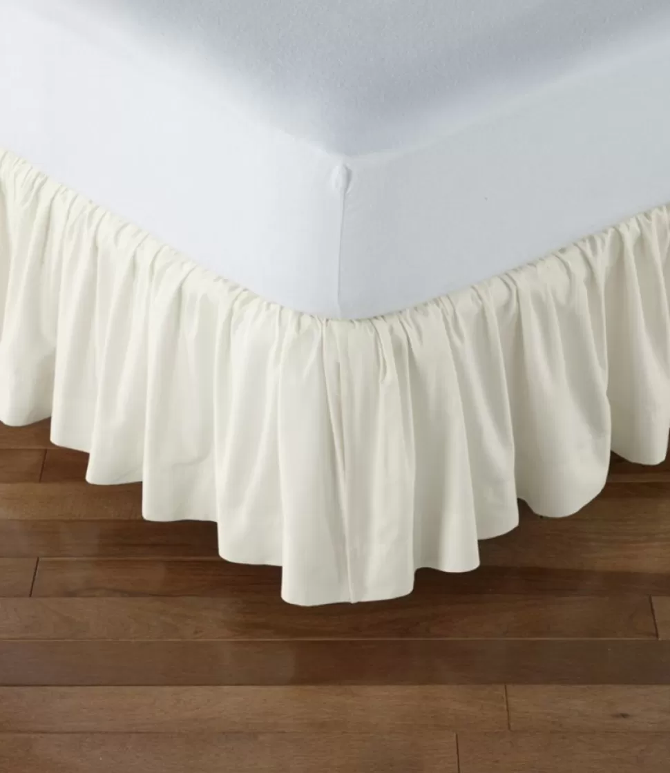 Store "Gathered Cotton Bed Skirt" Bedding