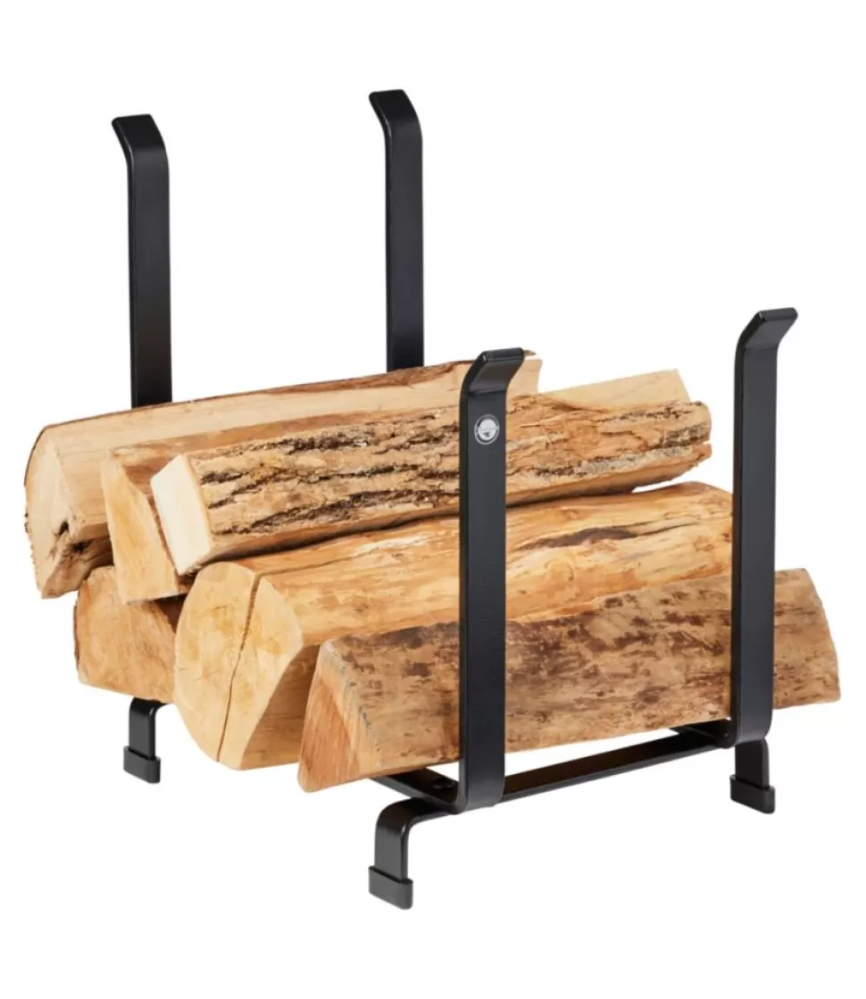 Hot "Hearthside Log Holder, Short" Fireplace & Hearth