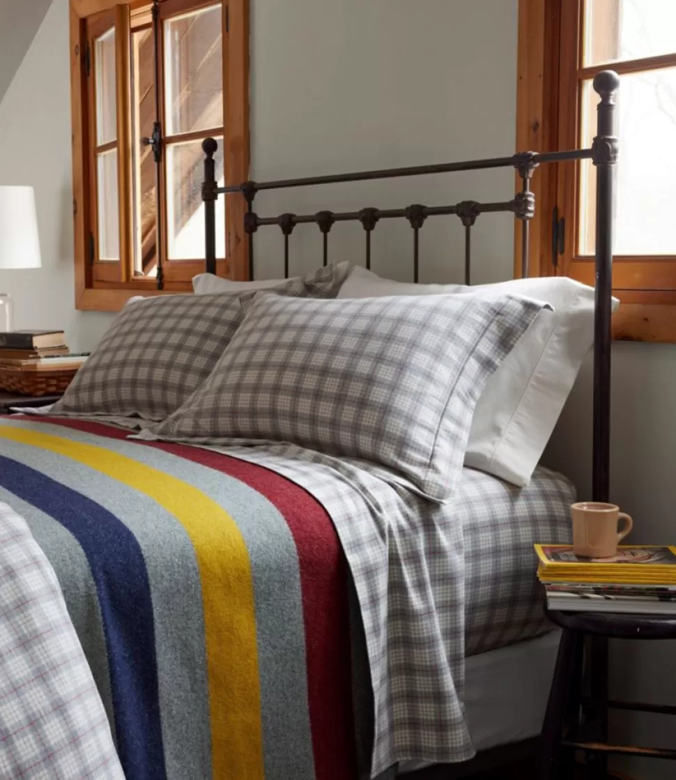 Online "Heritage Chamois Flannel Sheet Collection, Plaid" Bedding | Holiday