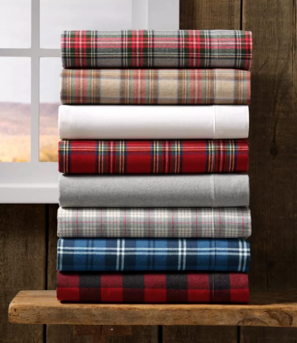 Online "Heritage Chamois Flannel Sheet Collection, Plaid" Bedding | Holiday