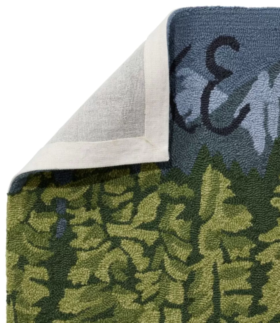 Cheap "Indoor/Outdoor Vacationland Rug, Lakeside Mountain Scene" Rugs & Mats | Backyard & Patio