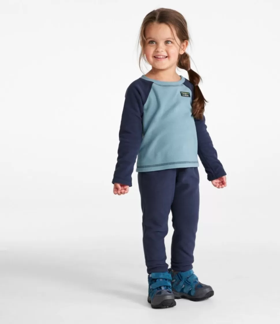 Clearance "Infants' and Toddlers' Fitness Fleece Long-Sleeve Tee/Pants Set, Colorblock" Kids Bottoms | Toddler & Baby