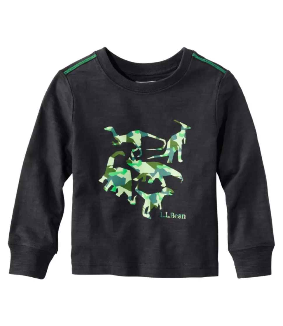 New "Infants' and Toddlers' Graphic Tee, Long-Sleeve Glow-in-the-Dark" Kids Tops | Toddler & Baby