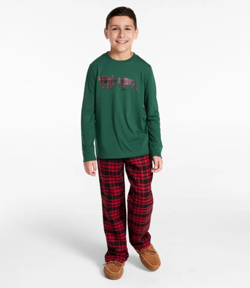 Shop "Kids' Flannel Pajamas" Kids Sleepwear
