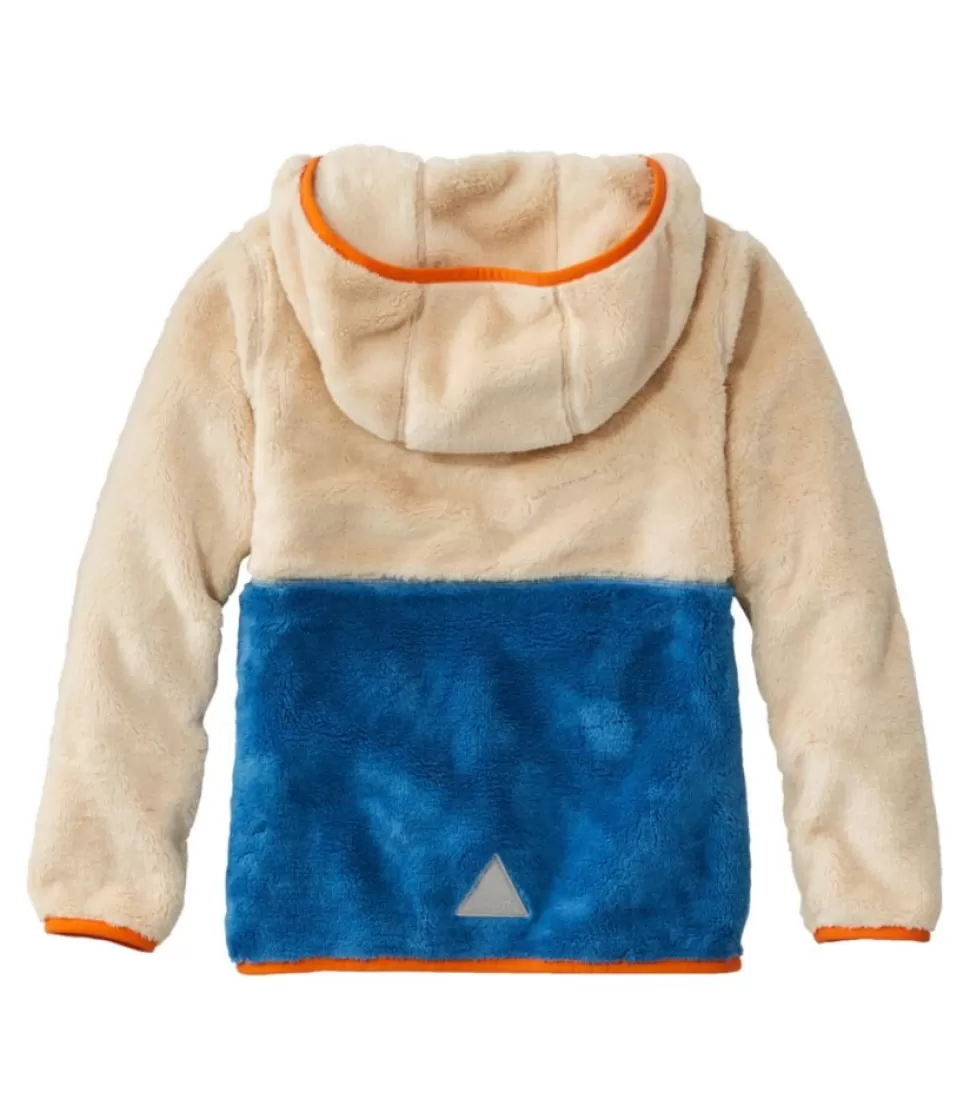 Cheap "Kids' Hi-Pile Fleece Hooded Pullover, Colorblock" Kids Tops | Jackets & Vests