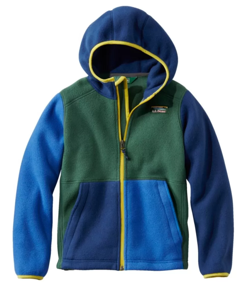 Cheap "Kids' Mountain Classic Fleece, Hooded Colorblock" Kids Jackets & Vests