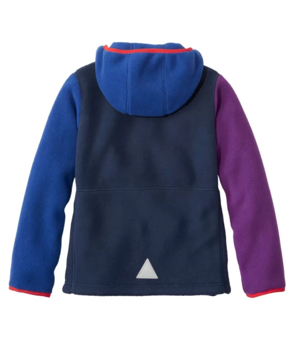 Cheap "Kids' Mountain Classic Fleece, Hooded Colorblock" Kids Jackets & Vests