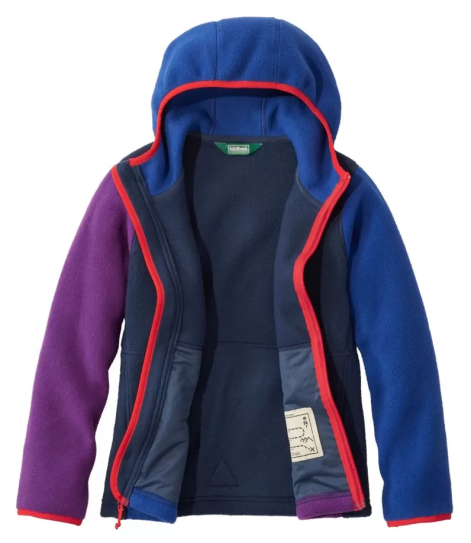 Cheap "Kids' Mountain Classic Fleece, Hooded Colorblock" Kids Jackets & Vests