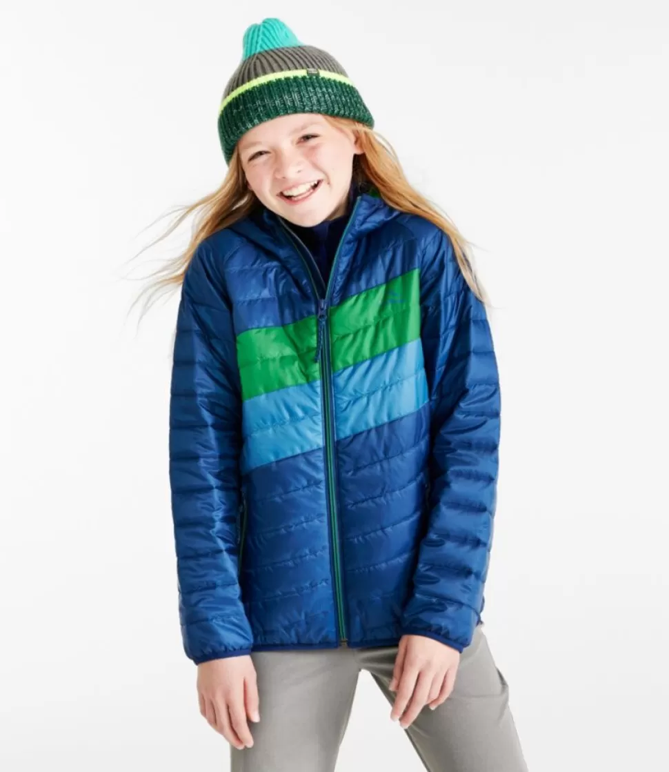 Sale "Kids' PrimaLoft Packaway Hooded Jacket, Colorblock" Kids Jackets & Vests | Insulated Jackets