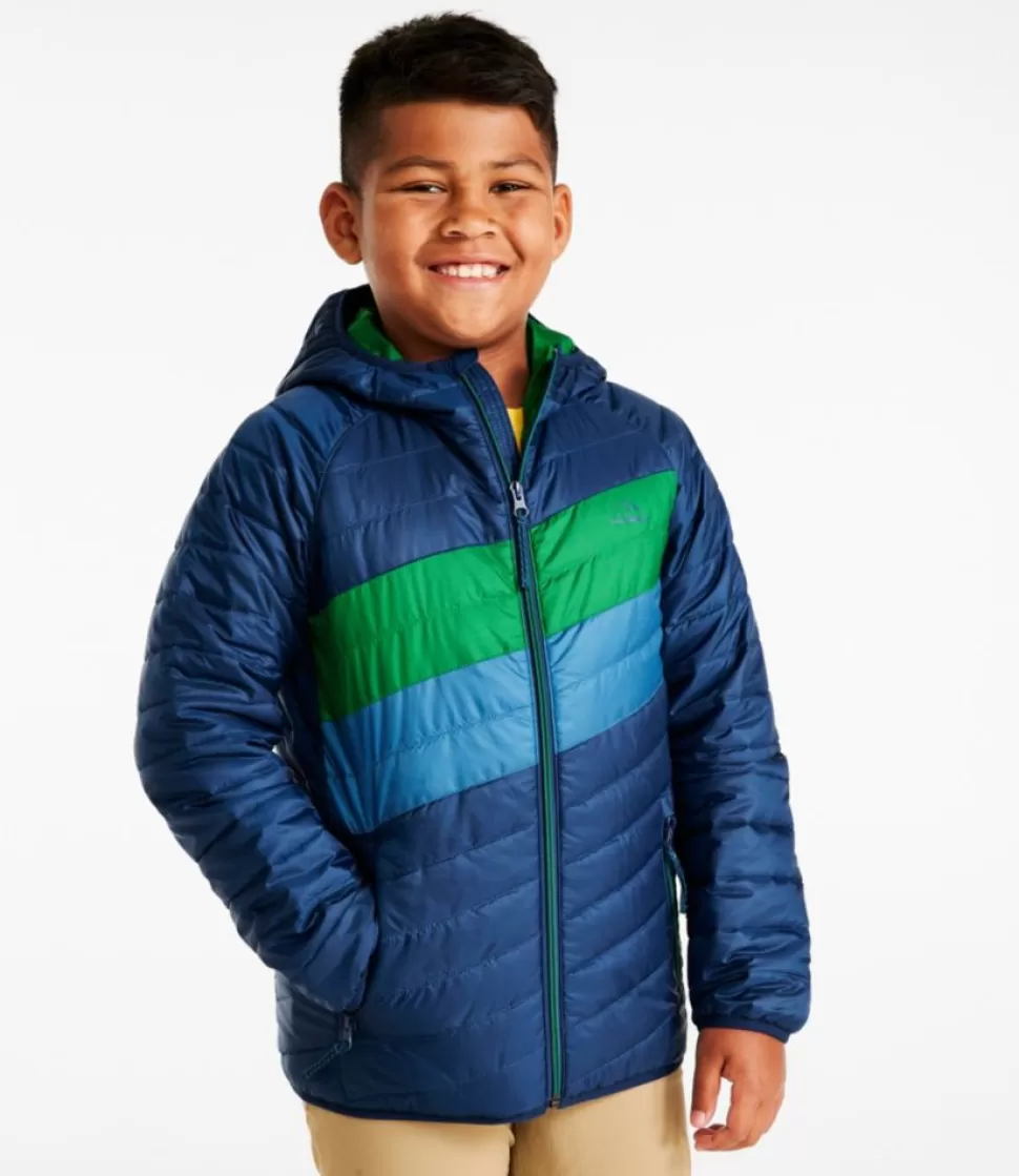 Sale "Kids' PrimaLoft Packaway Hooded Jacket, Colorblock" Kids Jackets & Vests | Insulated Jackets