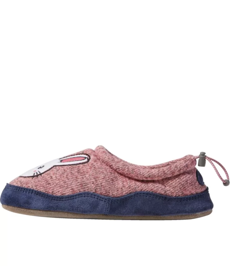 Fashion "Kids' Sweater Fleece Slippers, Motif" Kids Slippers
