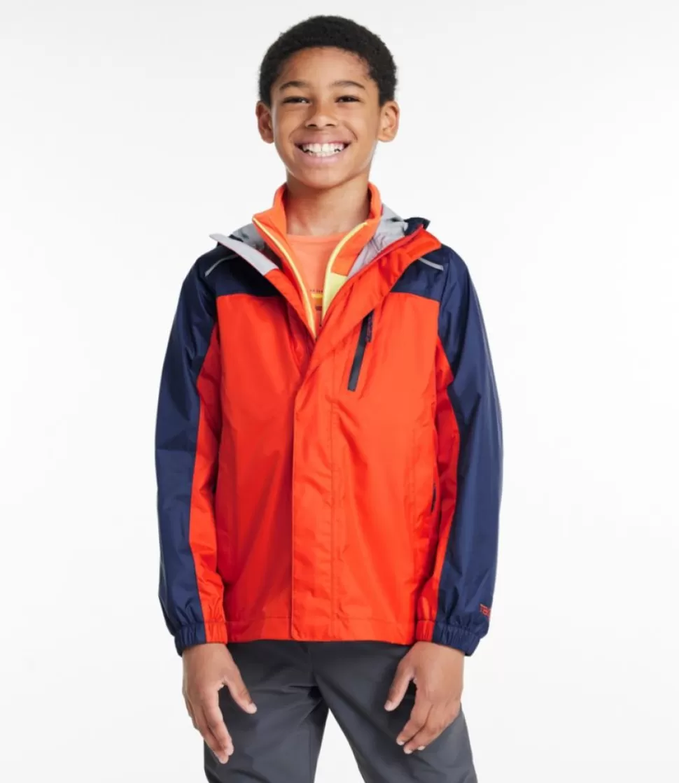 Flash Sale "Kids' Trail Model Rain Jacket, Colorblock" Kids Jackets & Vests | Rain Jackets