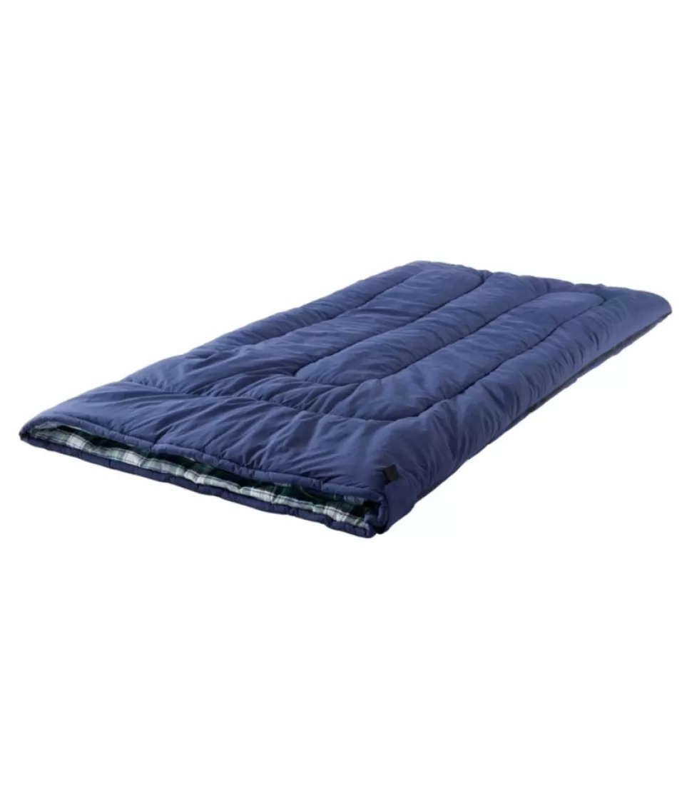 Fashion " Flannel Lined Camp Sleeping Bag, 40°" Camping & Hiking