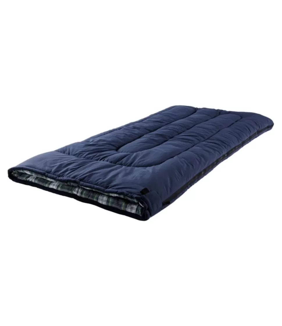 Best " Flannel Lined Camp Sleeping Bag, 0°" Camping & Hiking