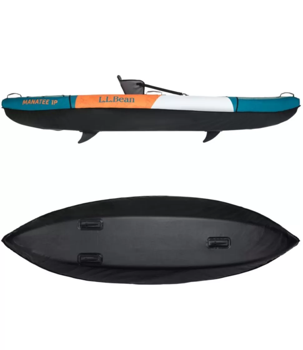 Outlet " Manatee Inflatable Kayak Package, 10'" Water Sports