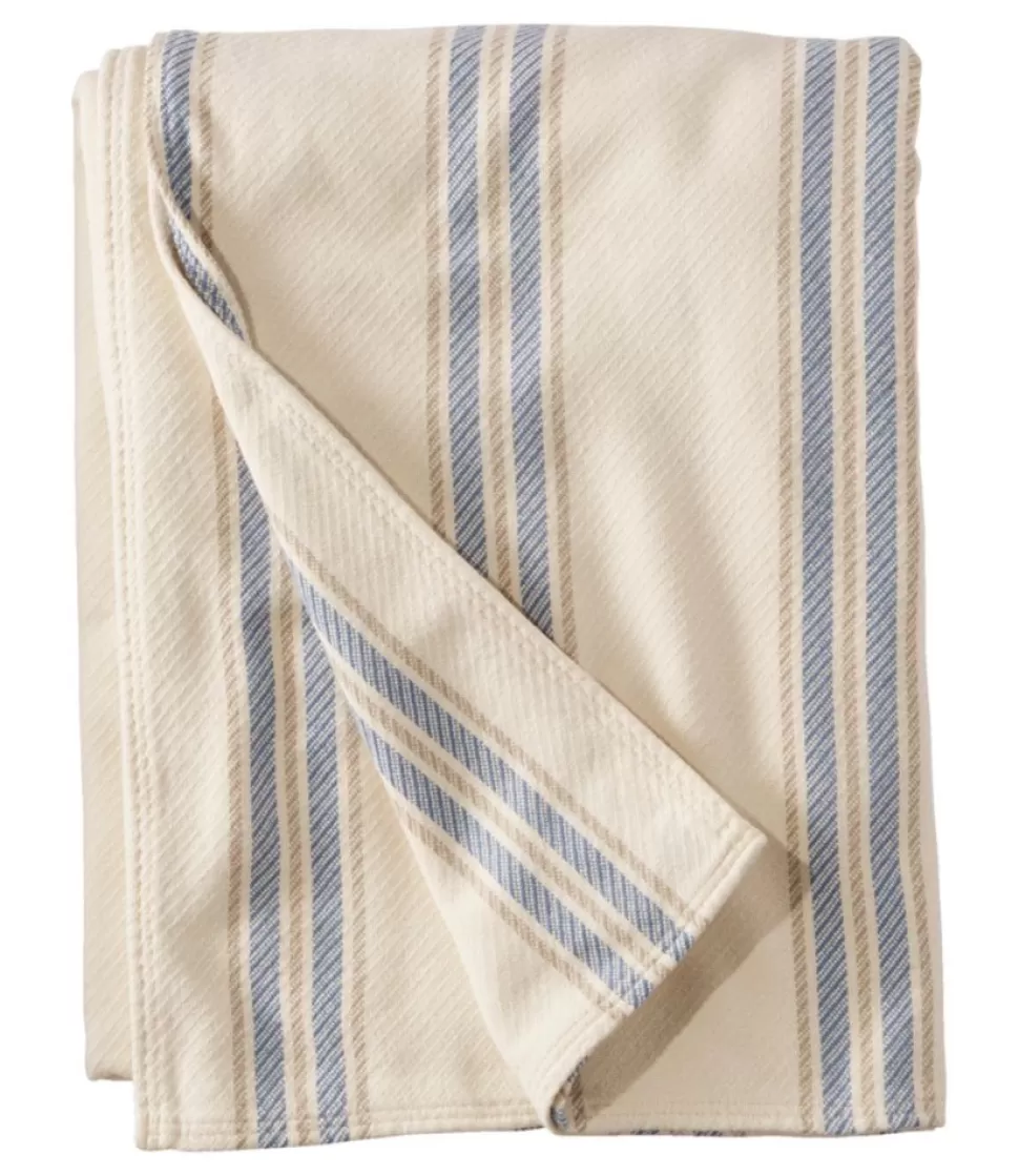 Fashion "Maine Twill Blanket, Stripe" Bedding | Home Decor
