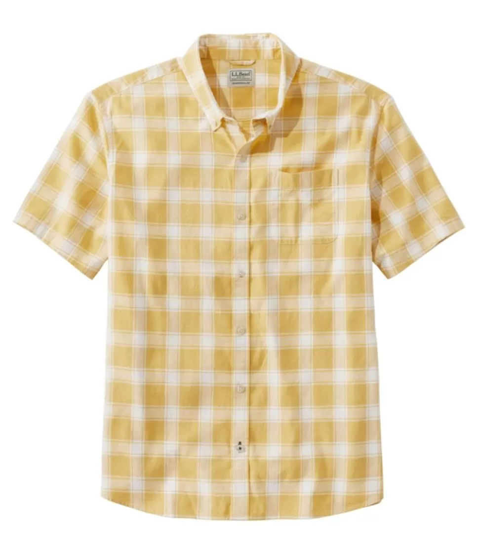 Sale "Men's Backyard BBQ Shirt, Short-Sleeve, Traditional Untucked Fit, Plaid" Shirts