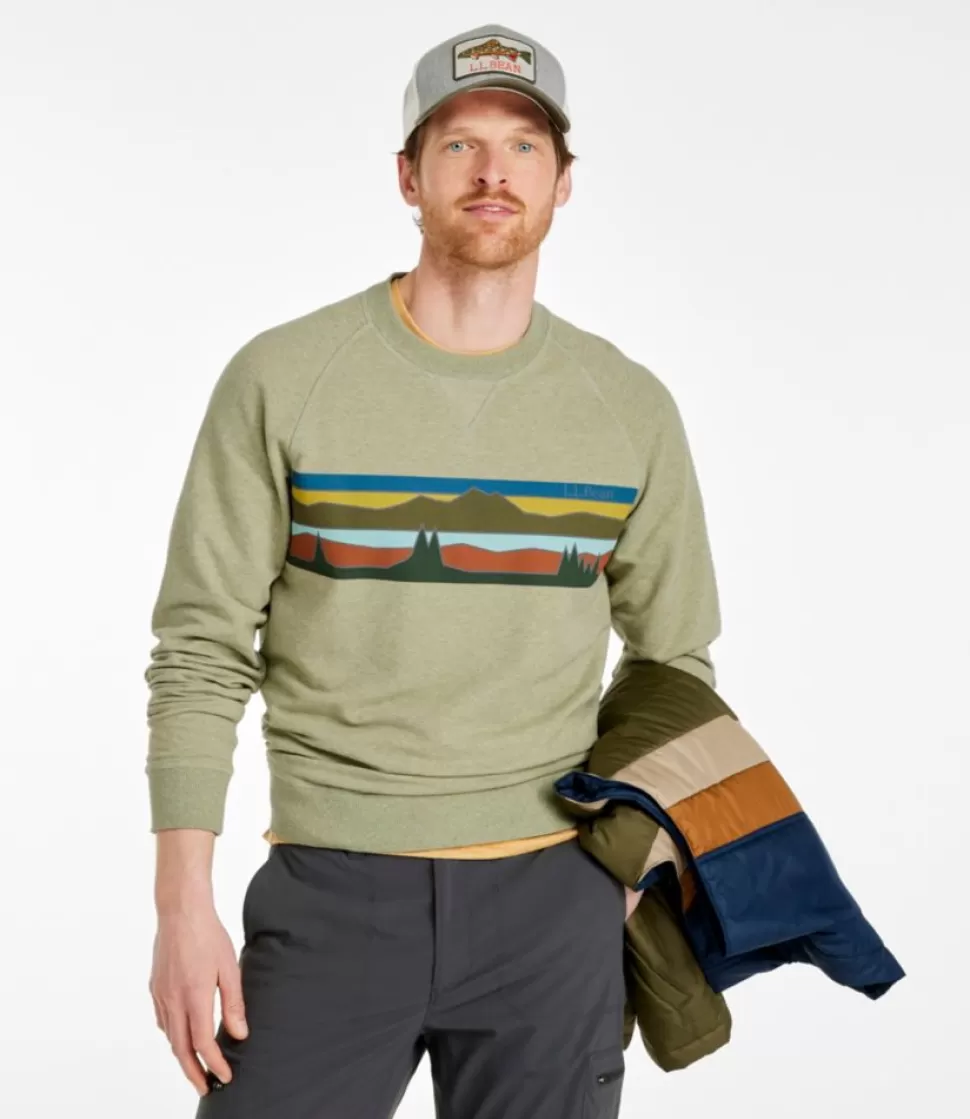 Online "Men's Bean's Comfort Camp Crewneck, Graphic" Sweatshirts | Activewear