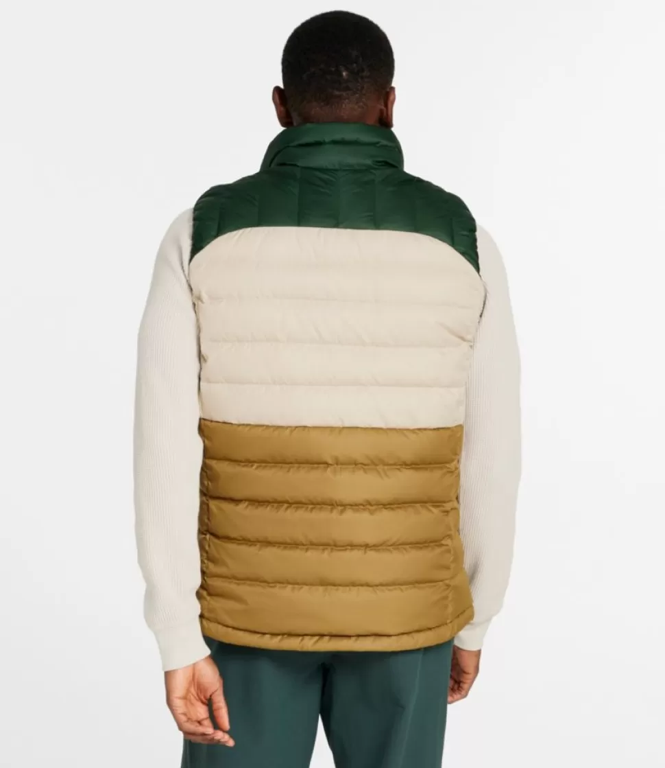 Flash Sale "Men's Bean's Down Vest, Colorblock" Vests