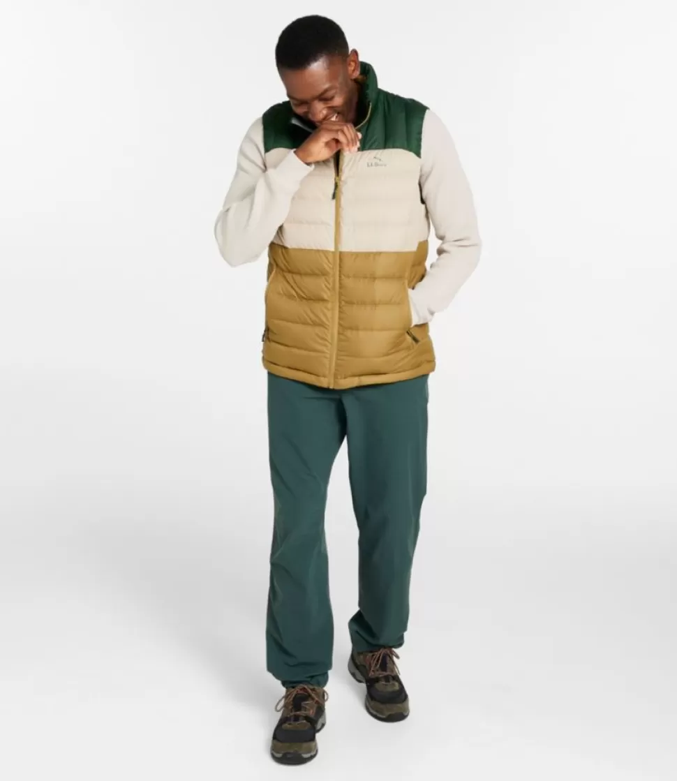 Flash Sale "Men's Bean's Down Vest, Colorblock" Vests
