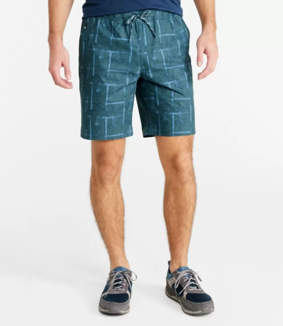 Cheap "Men's Bean's Multisport Shorts, Print, 9"" Shorts | Activewear