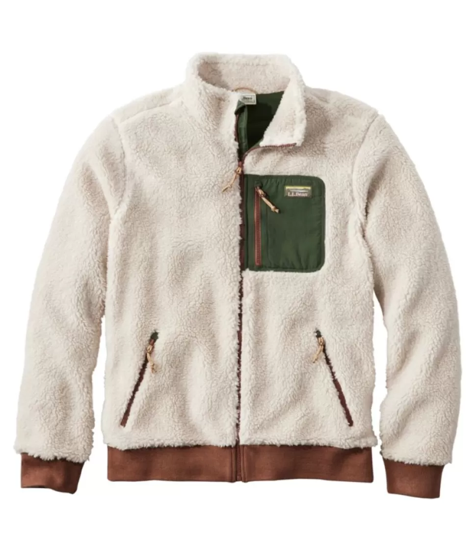 Flash Sale "Men's Bean's Sherpa Fleece Jacket" Fleece | Fleece