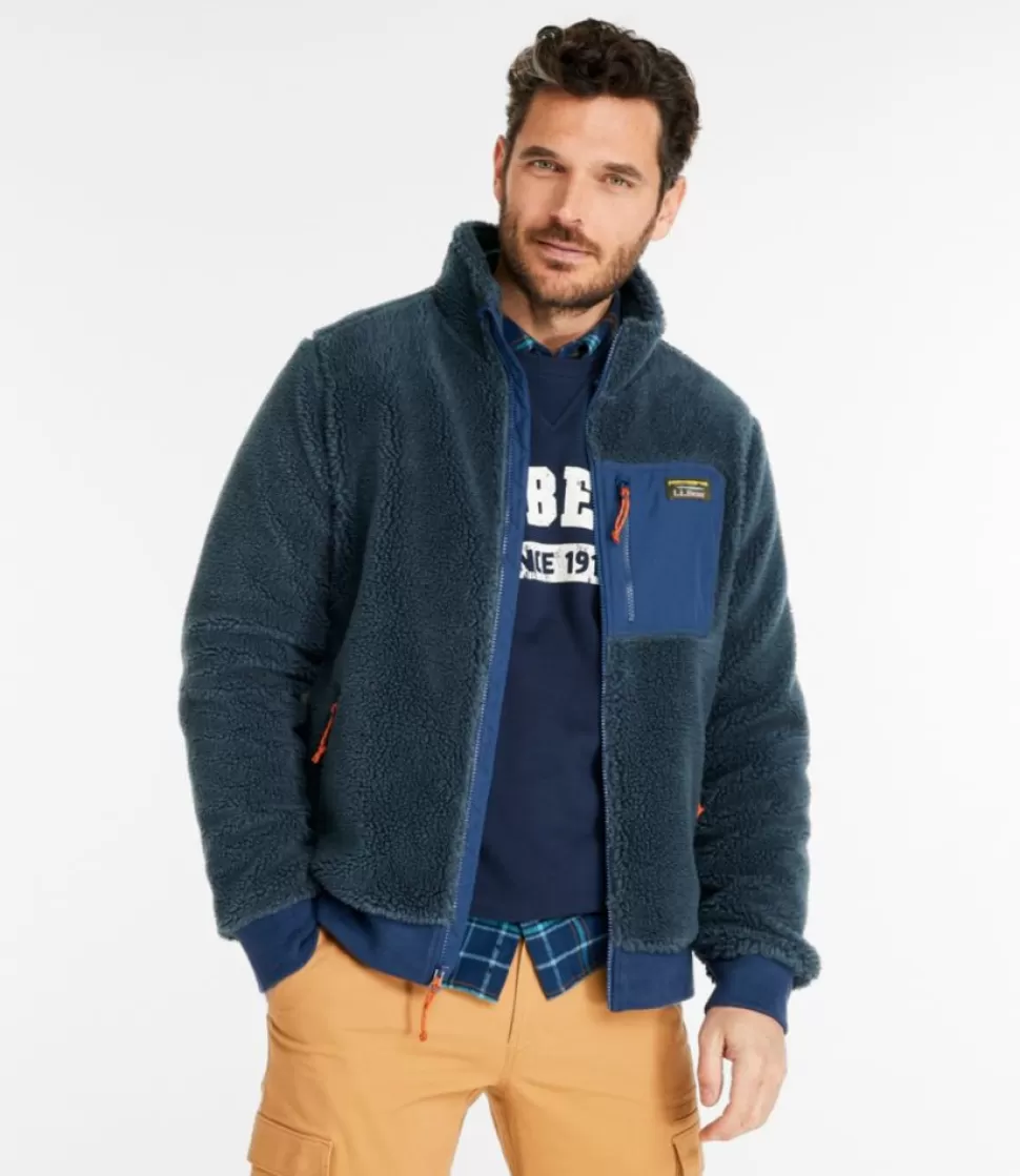 Flash Sale "Men's Bean's Sherpa Fleece Jacket" Fleece | Fleece