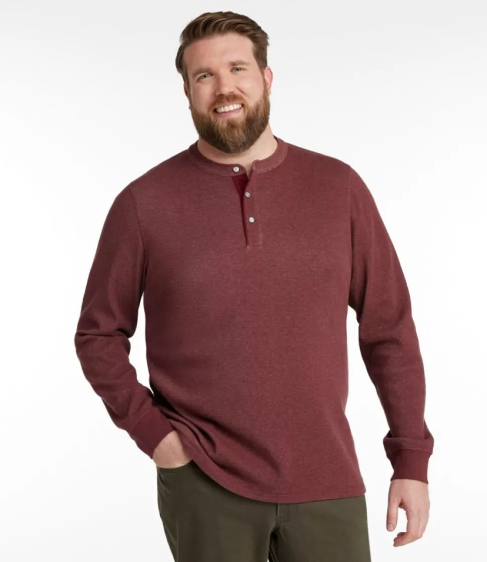 Cheap "Men's Bean's Vintage Soft Knit Henley" Shirts
