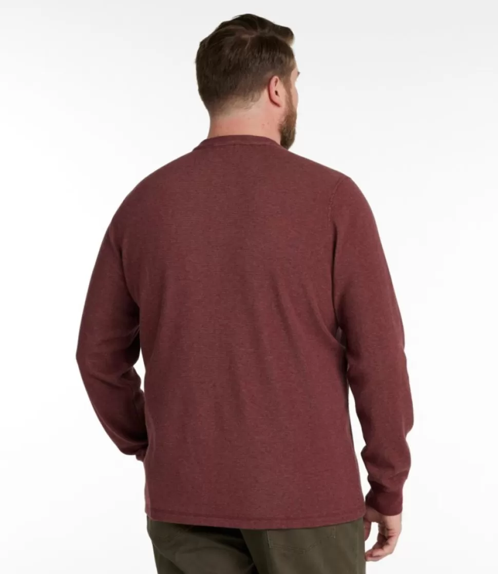 Cheap "Men's Bean's Vintage Soft Knit Henley" Shirts