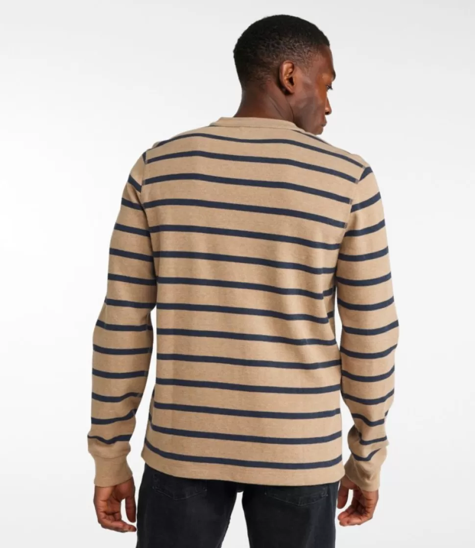 Discount "Men's Bean's Vintage Soft Knit Henley, Stripe" Shirts