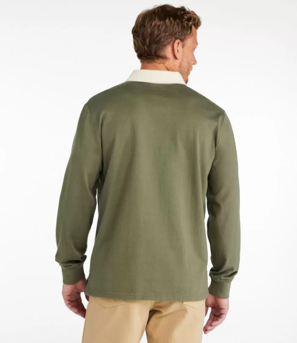 Discount "Men's Bean's Vintage Soft Rugby, Embroidered" Shirts