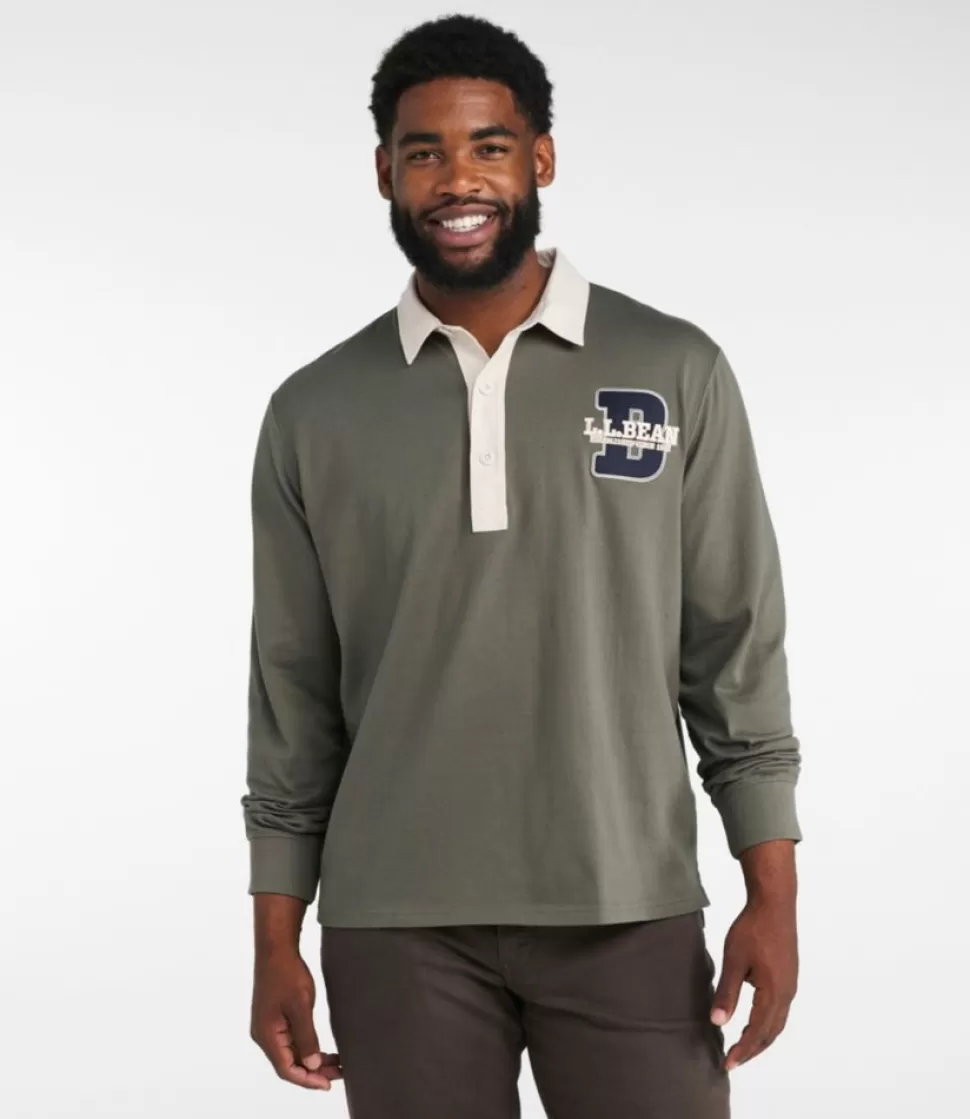 Discount "Men's Bean's Vintage Soft Rugby, Embroidered" Shirts