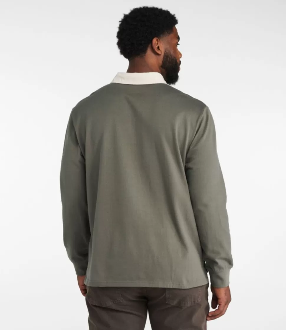 Discount "Men's Bean's Vintage Soft Rugby, Embroidered" Shirts
