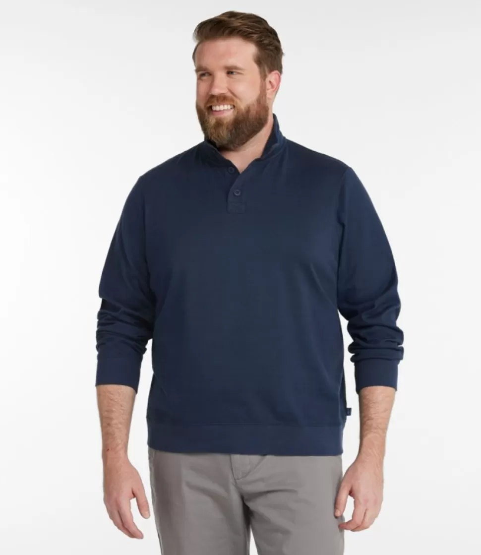 New "Men's Bean's Vintage Soft Rugby, Mockneck" Shirts