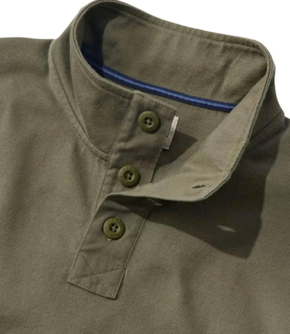 New "Men's Bean's Vintage Soft Rugby, Mockneck" Shirts