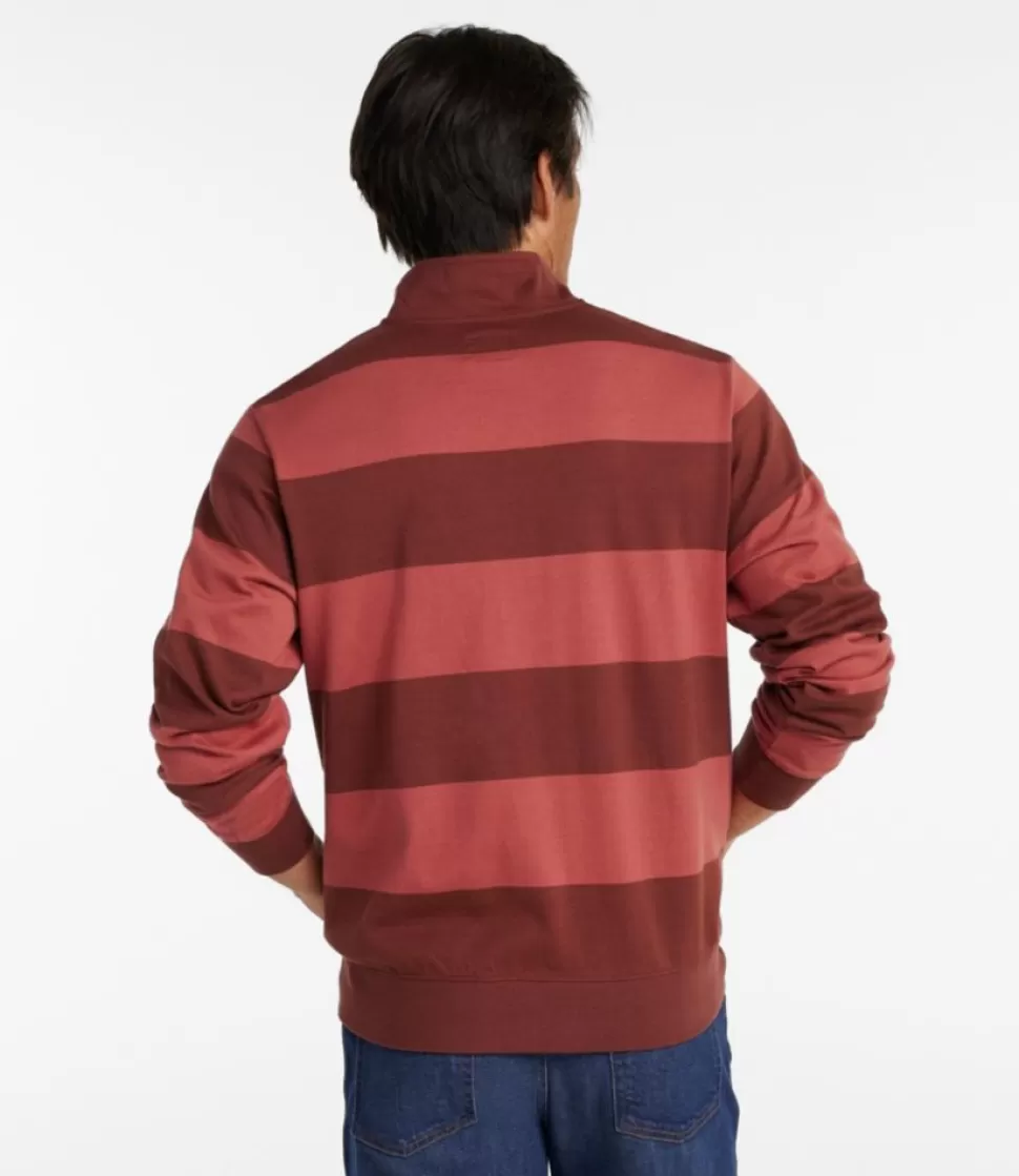 Cheap "Men's Bean's Vintage Soft Rugby, Mockneck, Stripe" Shirts