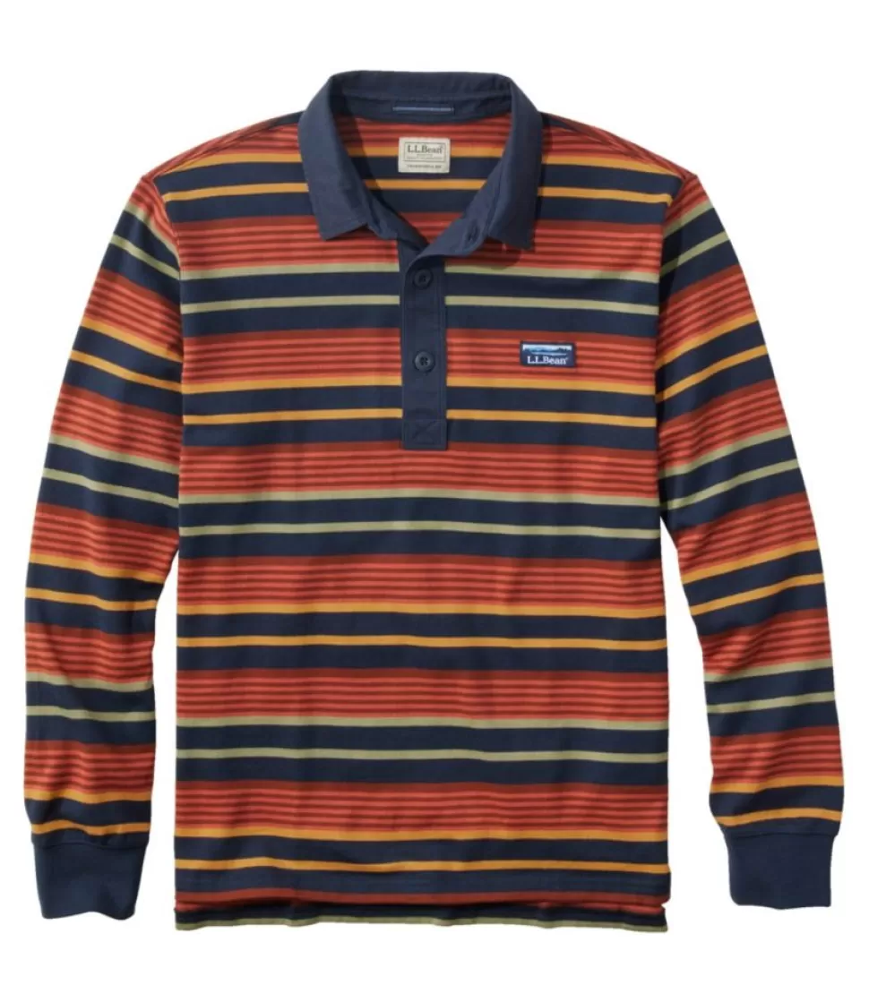 Best Sale "Men's Bean's Vintage Soft Rugby, Stripe" Shirts
