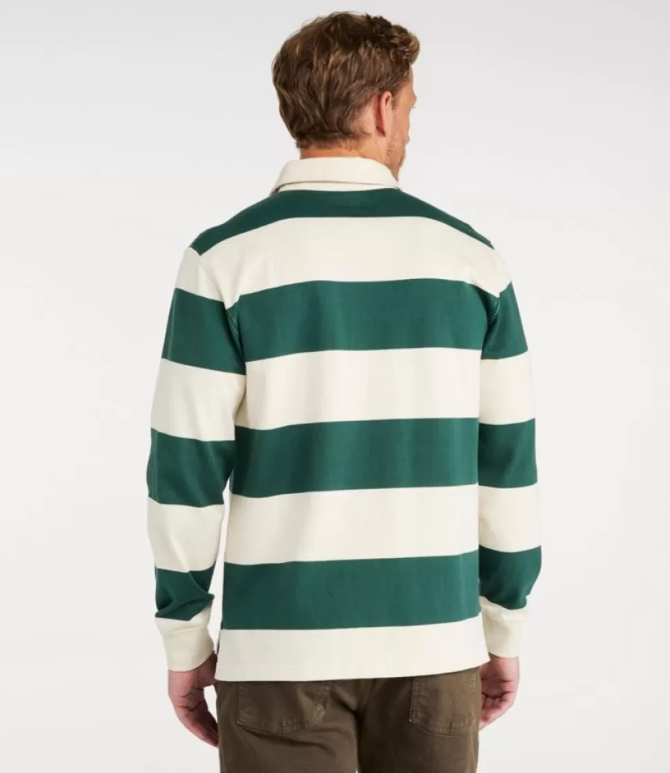 Best Sale "Men's Bean's Vintage Soft Rugby, Stripe" Shirts